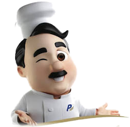 Mascote padeiro da Pró Sabor